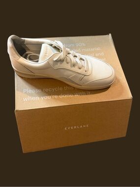 Everlane The ReLeather Court Sneaker F9/M7 NIB